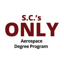 信息图:南卡罗莱纳州该校唯一的航空航天学位项目