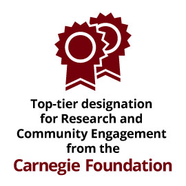 研究和社区与卡内基基金会参与的顶级指定。